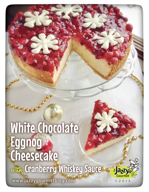 Eggnog Snowflake Cake Bite recipe