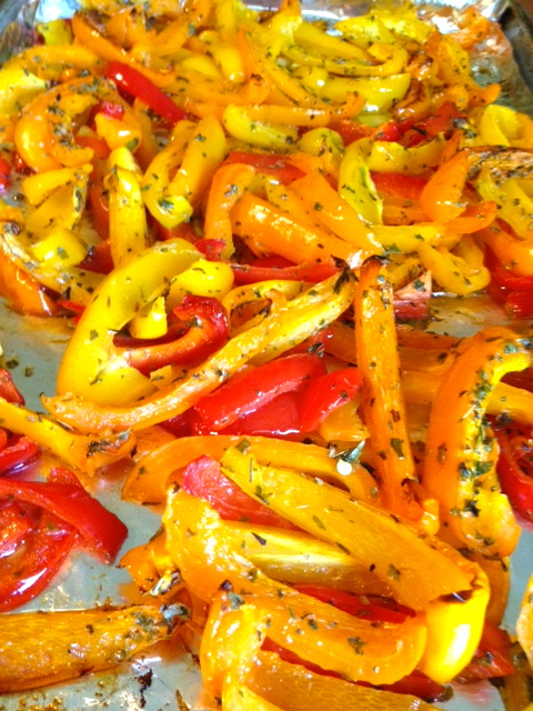 roasted peppers