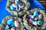 Peanut Butter Caramel Chewy Easter Egg Nests2