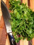 Chopping Fresh Herbs with a Chef's Knife