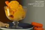 Gingered Carrot Ice Cream
